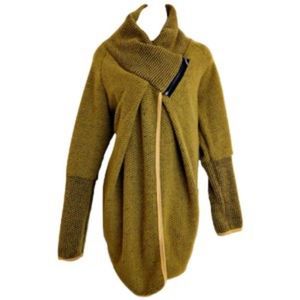 CColorine Paris Oversized asymmetric wool sweater